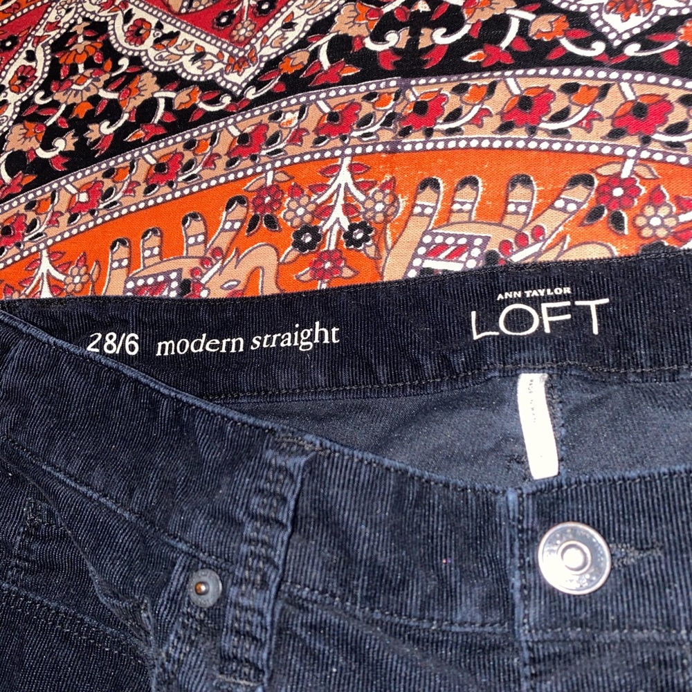Black corduroy jeans !!